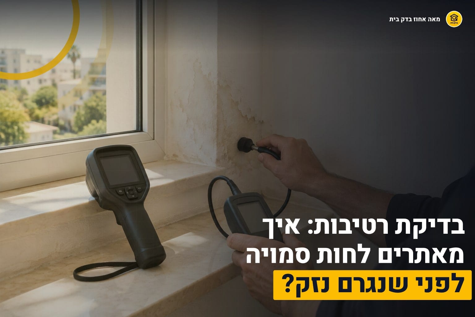 בדיקת רטיבות בדירה