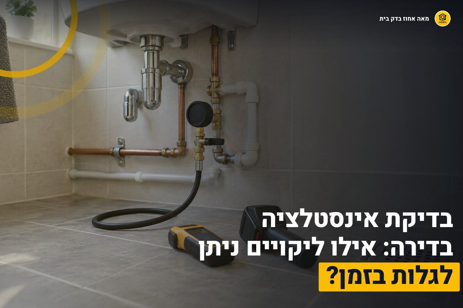 בדיקת אינסטלציה